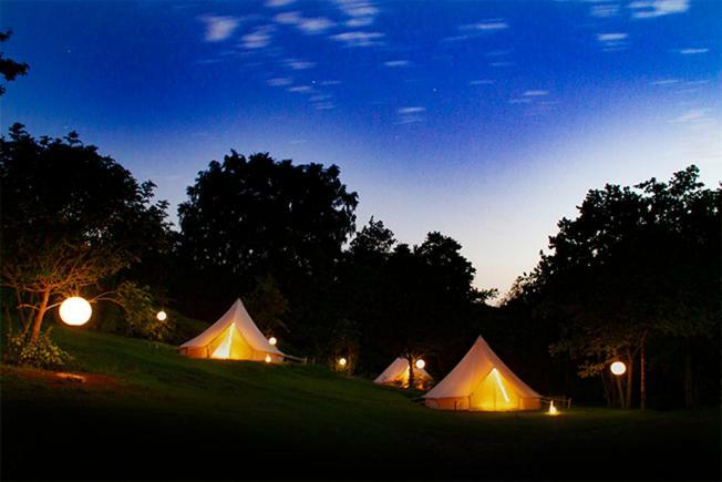 Hotel Lloyds Meadow Glamping Chester Exterior foto